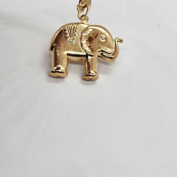 Brand New Brazilian 18k Gold Filled Elephant Necklace - Picture 4 of 4